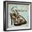 Blue Couture Shoes-Todd Williams-Framed Art Print