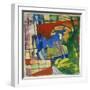 Blue Cow, 1914-Franz Marc-Framed Giclee Print