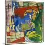 Blue Cow, 1914-Franz Marc-Mounted Giclee Print