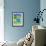 Blue Cow-Nathaniel Mather-Framed Premium Giclee Print displayed on a wall