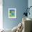 Blue Cow-Nathaniel Mather-Framed Premium Giclee Print displayed on a wall