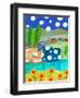 Blue Cow-Nathaniel Mather-Framed Giclee Print