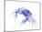 Blue Crab 2-Suren Nersisyan-Mounted Art Print