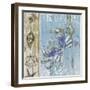 Blue Crab I-Color Bakery-Framed Giclee Print