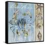 Blue Crab II-Color Bakery-Framed Stretched Canvas