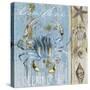 Blue Crab II-Color Bakery-Stretched Canvas