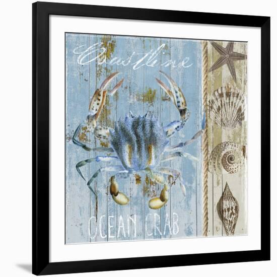 Blue Crab II-Color Bakery-Framed Giclee Print