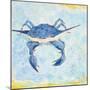 Blue Crab VI-Phyllis Adams-Mounted Art Print