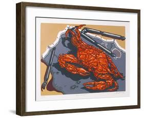 Blue Crab-Jack Beal-Framed Limited Edition