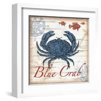 Blue Crab-Todd Williams-Framed Art Print