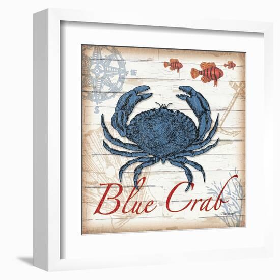 Blue Crab-Todd Williams-Framed Art Print