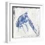 Blue Crayfish I-Jacob Q-Framed Art Print