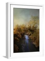Blue Creek in Autumn-Jai Johnson-Framed Giclee Print