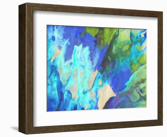 Blue Crush II-Jason Higby-Framed Art Print