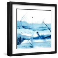 Blue Currents III-Ethan Harper-Framed Art Print