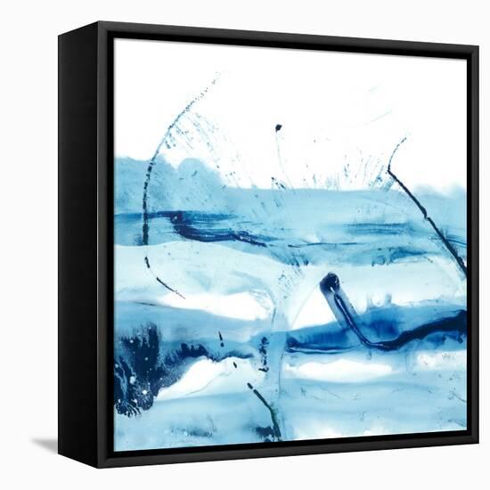 Blue Currents III-Ethan Harper-Framed Stretched Canvas