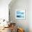 Blue Currents IV-Ethan Harper-Framed Art Print displayed on a wall