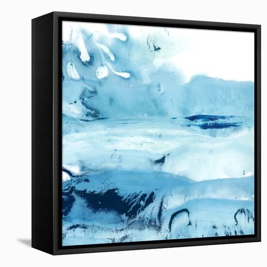 Blue Currents IV-Ethan Harper-Framed Stretched Canvas