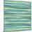 Blue, Cyan And Green Vertical Striped Pattern Background-adamson-Mounted Art Print