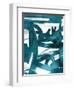 Blue Cynthia 1-Cynthia Alvarez-Framed Art Print