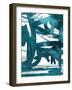 Blue Cynthia 2-Cynthia Alvarez-Framed Art Print