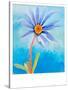 Blue Daisy, 2015-Alex Williams-Stretched Canvas