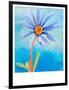 Blue Daisy, 2015-Alex Williams-Framed Premium Giclee Print