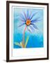 Blue Daisy, 2015-Alex Williams-Framed Giclee Print