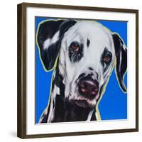 Blue Dalmation-R Berghaus-Framed Art Print