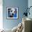 Blue Dalmation-R Berghaus-Framed Art Print displayed on a wall