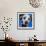 Blue Dalmation-R Berghaus-Framed Art Print displayed on a wall