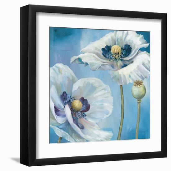 Blue Dance II-Lisa Audit-Framed Art Print