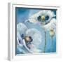 Blue Dance II-Lisa Audit-Framed Premium Giclee Print