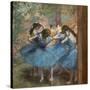 Blue dancers. Around 1893-96. Oil on canvas.-Edgar Degas-Stretched Canvas