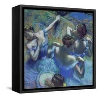 Blue Dancers, circa 1899-Edgar Degas-Framed Stretched Canvas