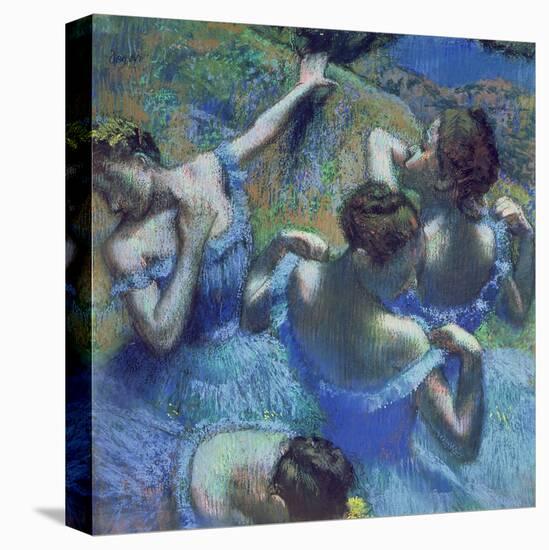 Blue Dancers, circa 1899-Edgar Degas-Stretched Canvas