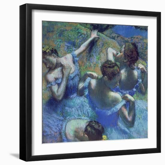 Blue Dancers, circa 1899-Edgar Degas-Framed Premium Giclee Print