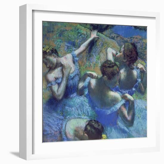 Blue Dancers, circa 1899-Edgar Degas-Framed Premium Giclee Print