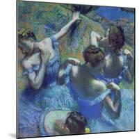 Blue Dancers, circa 1899-Edgar Degas-Mounted Premium Giclee Print