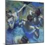 Blue Dancers, circa 1899-Edgar Degas-Mounted Premium Giclee Print