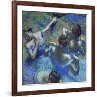 Blue Dancers, circa 1899-Edgar Degas-Framed Giclee Print