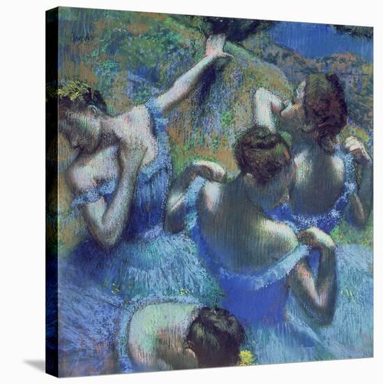 Blue Dancers, circa 1899-Edgar Degas-Stretched Canvas