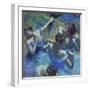 Blue Dancers, circa 1899-Edgar Degas-Framed Giclee Print