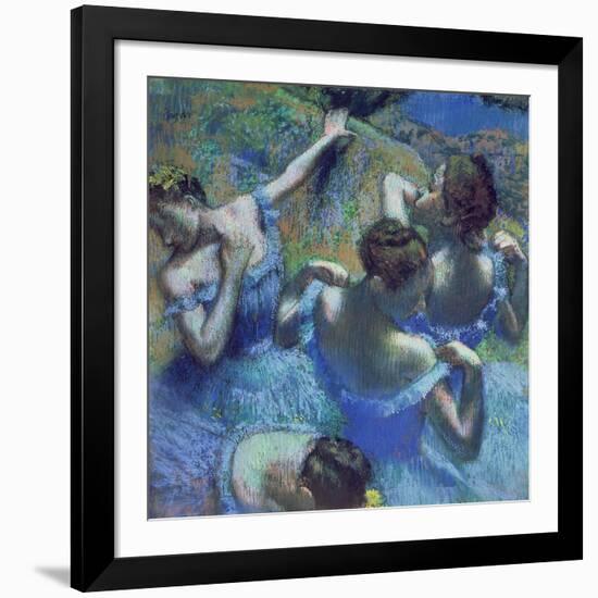 Blue Dancers, circa 1899-Edgar Degas-Framed Giclee Print