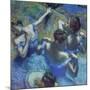 Blue Dancers, circa 1899-Edgar Degas-Mounted Giclee Print