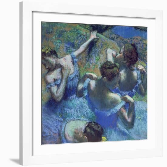 Blue Dancers, circa 1899-Edgar Degas-Framed Giclee Print