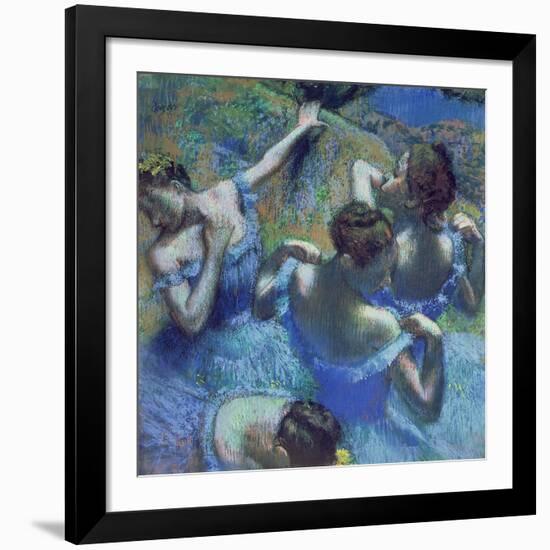 Blue Dancers, circa 1899-Edgar Degas-Framed Giclee Print