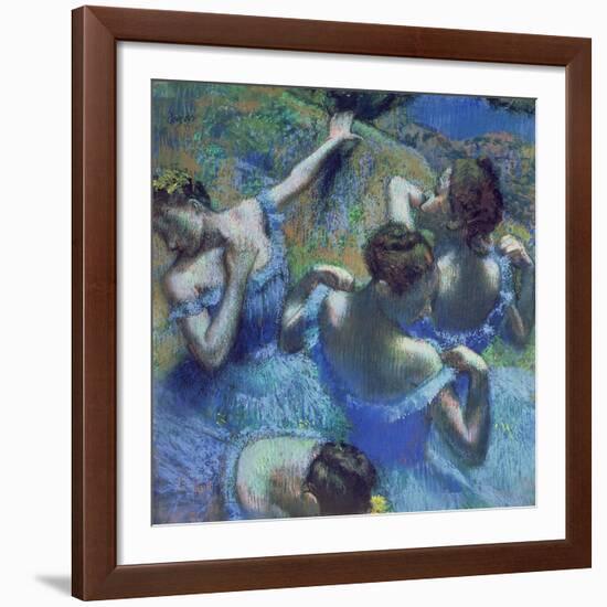 Blue Dancers, circa 1899-Edgar Degas-Framed Giclee Print