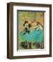 Blue Dancers-Edgar Degas-Framed Art Print