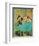 Blue Dancers-Edgar Degas-Framed Art Print